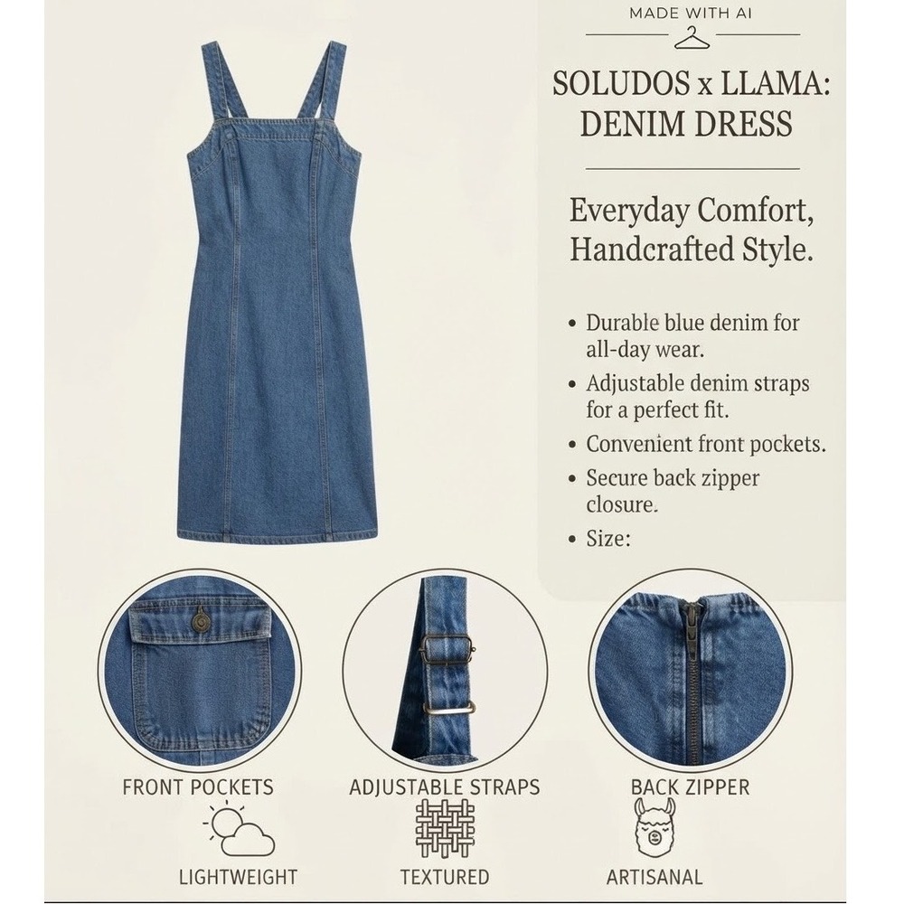 Denim Jumper Dress Blue Midi Overalls Plus